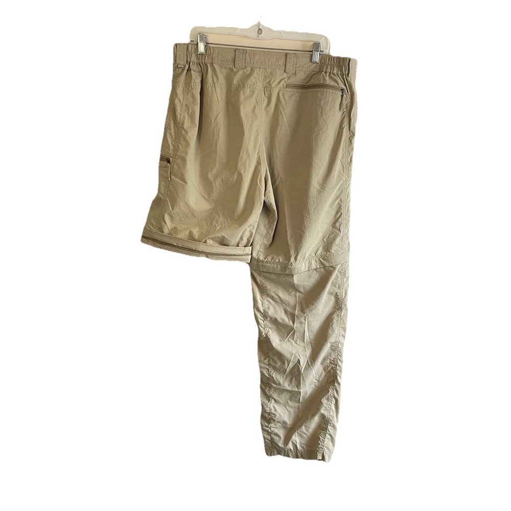 ExOfficio BugsAway Convertible Hiking Pants Mens 36x32 Tan Nylon Insect Shield⁠ - Picture 4 of 10